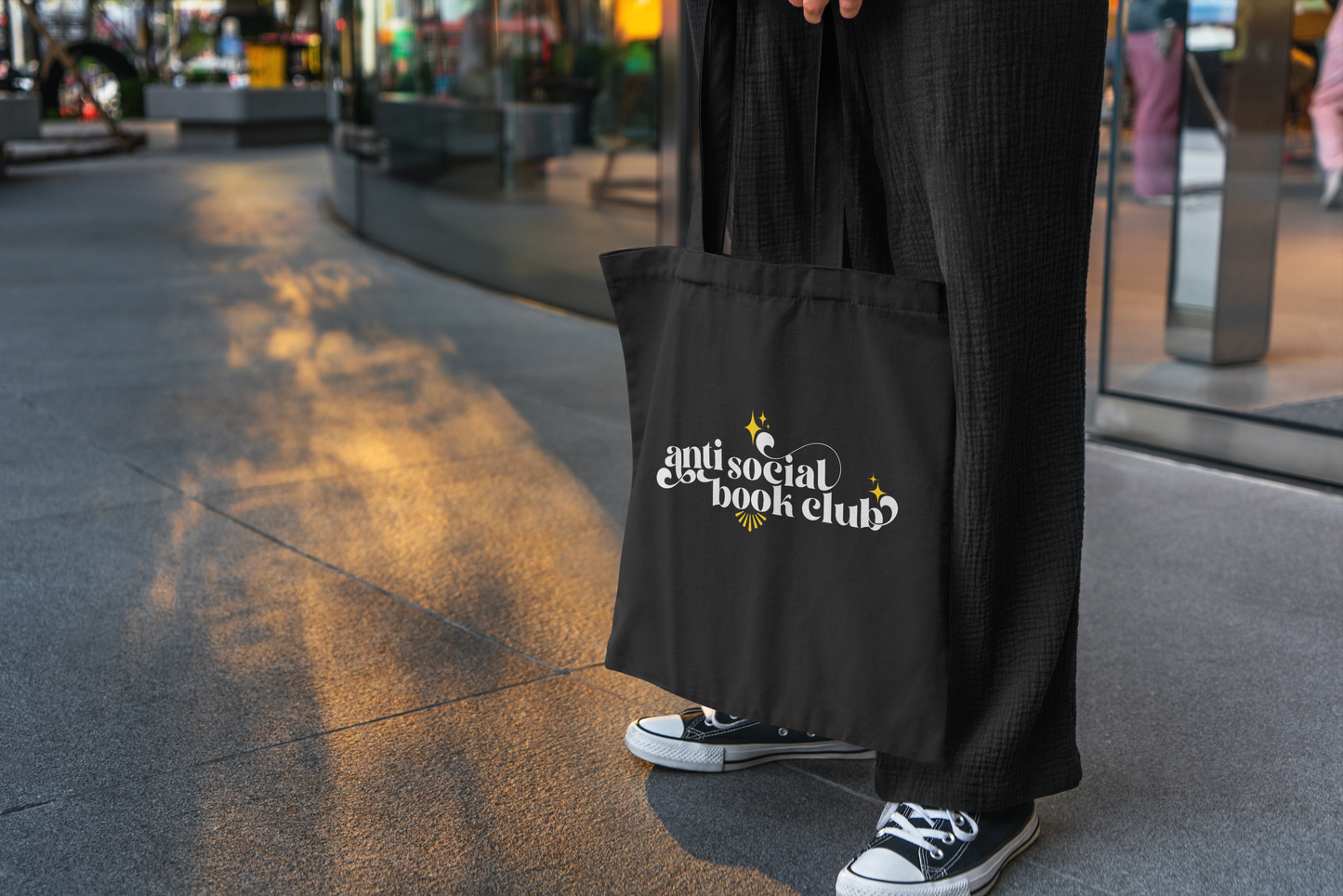 Anti Social Book Club Tote Bag