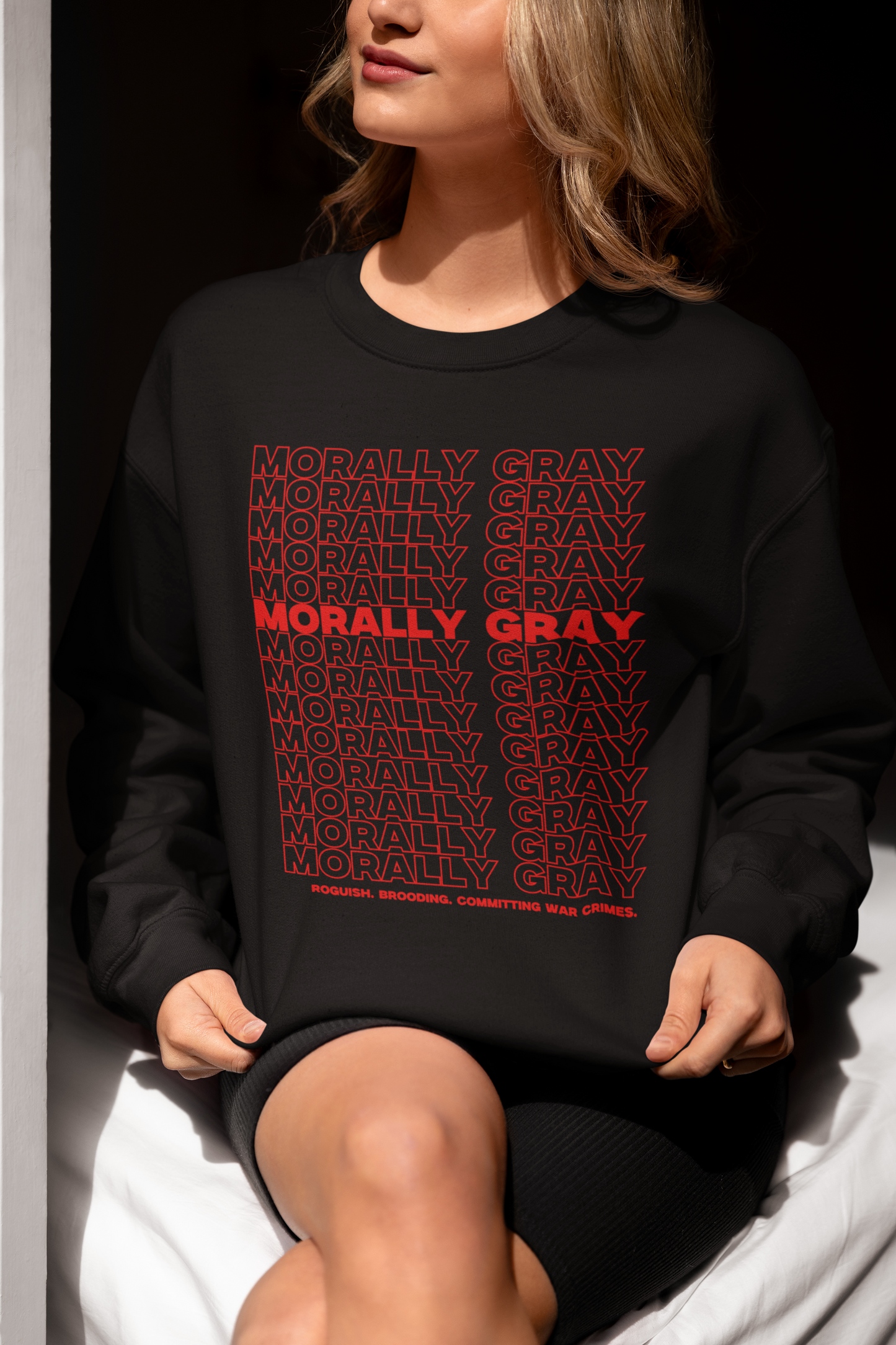 Morally Gray Crewneck