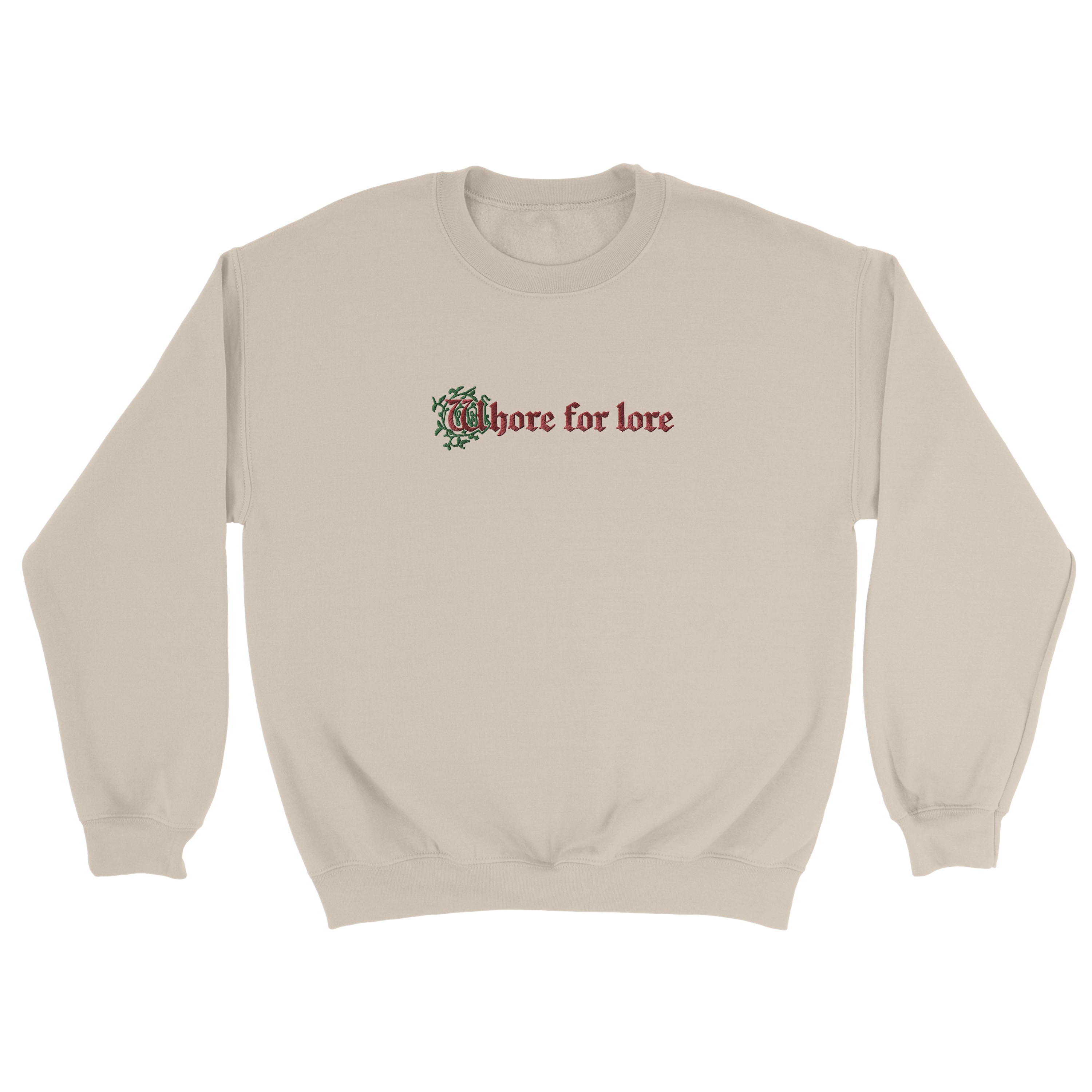 whore for lore | crewneck