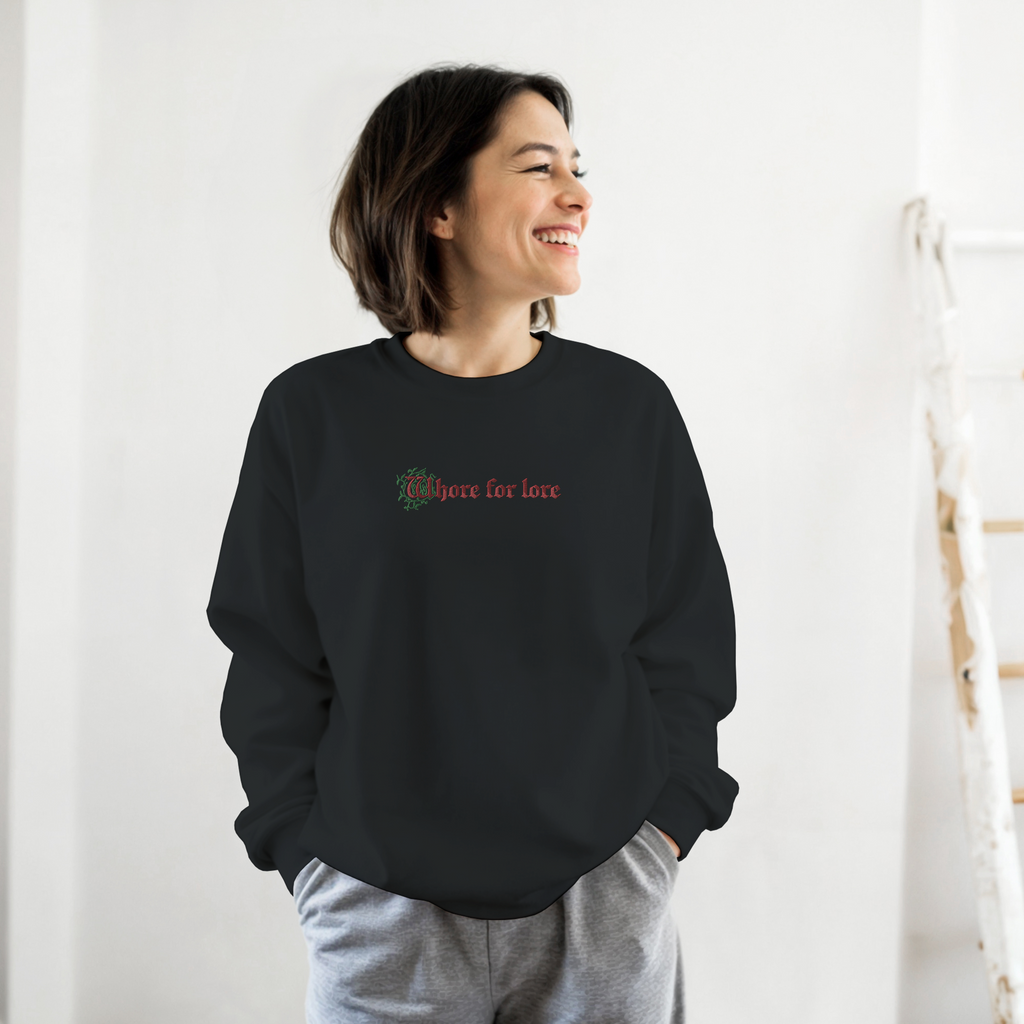 whore for lore | crewneck