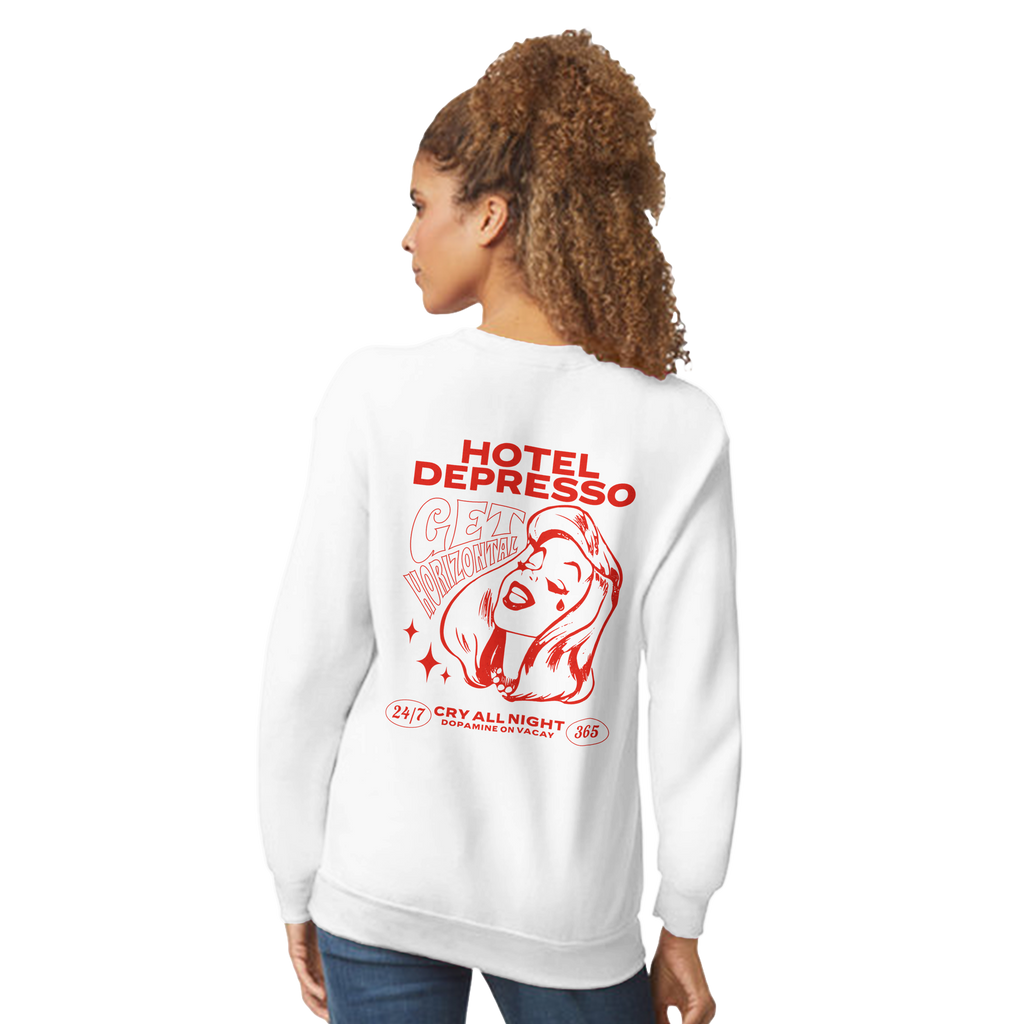 hotel depresso | crewneck