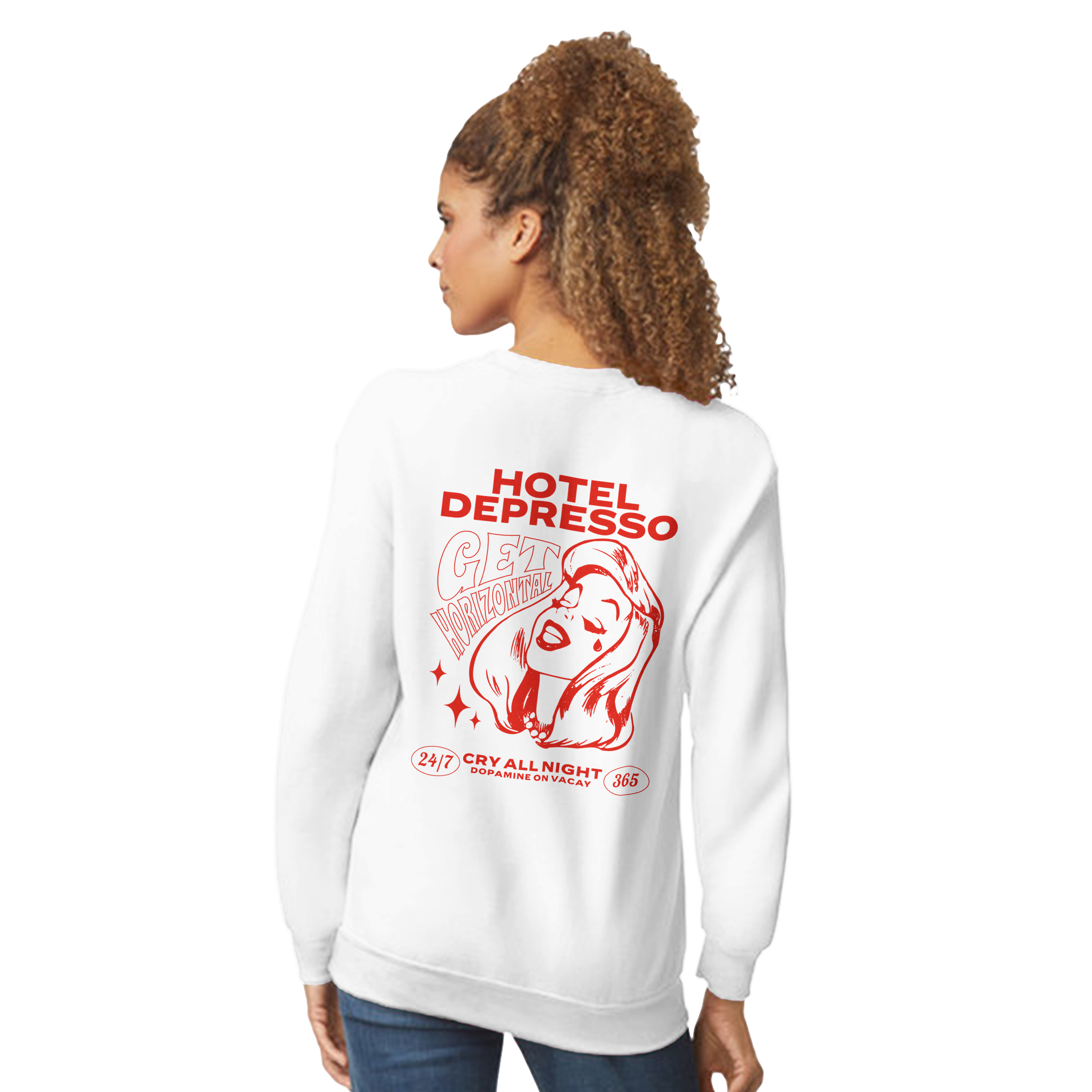 hotel depresso | crewneck